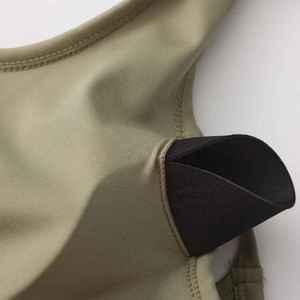 บราโยคะรุ่นใหม่ล่าสุดสำหรับผู้หญิง แบบชิ้นเดียว ยืดหยุ่นสูง ซับแรงกระแทก ดีไซน์รูปตัวยูสองสี - Product Image 4