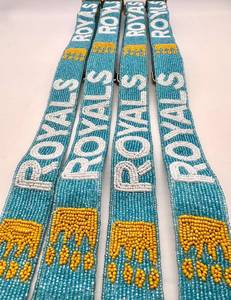 Correa de bolso bordada a mano con cuentas de cristal, diseño a cuadros, cuentas blancas y negras - Product Image 5