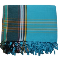 New Design Kikoy Towel Luxurious Turkish Towel with Stripe design or Fringes Customized Logo and Print Exporter in India.