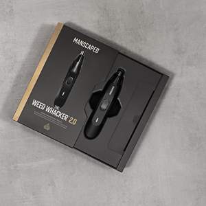 Tondeuse électrique pour le corps et les poils pubiens avec lame en céramique pour le nez et les oreilles, trousse de toilette incluse - Product Image 5