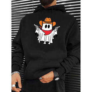 Pull-over de loisirs d'automne/hiver pour hommes, tricots et sweatshirts standard d'une couleur fabriqués en Chine - Product Image 1