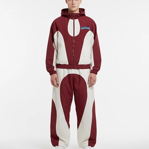 Nueva Colección de Invierno, Conjunto de 2 Piezas de Sudaderas con Capucha Unisex de Algodón, Sudadera con Capucha y Cremallera con Lavado Ácido Desgastado, Pantalones Deportivos Personalizados - Product Image 1