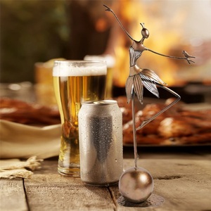 Artesanía de Metal, granja, jardín, baile decorativo, regalo, figurita, adorno decorado, acabado antiguo - Product Image 5