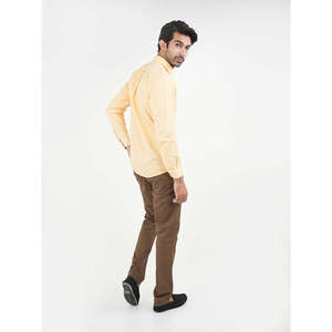 AWAB Pantalón Chino de Sarga 100% Algodón, Corte Recto Casual Ajustado con Logotipo Personalizable, Ligero, Lavado a Color, Talla XL - Product Image 4