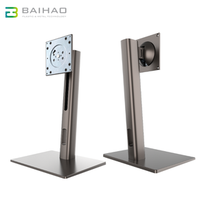 Support de moniteur réglable en hauteur personnalisé Baihao, installation rapide, bureaux d'ordinateur, support Vesa - Product Image 6