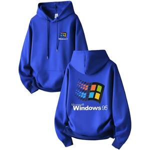เสื้อฮู้ดดี้ผู้ชายผ้าฝ้าย 100% พร้อมหมวกแบบฝรั่งเศส ผ้าเทอร์รี่ฟอกสี ไซส์ XL พิมพ์ลายซิลค์สกรีน ลายเรียบ - Product Image 3