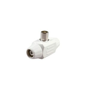 Antena de TV Blanca con Divisor - Product Image 1