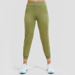 กางเกงออกกำลังกายผ้าสแปนเด็กซ์ไซส์ XL สำหรับออกกำลังกายมีกระเป๋าผ้าเซ็กซี่ไม่มีรอยต่อแห้งเร็วปรับแต่งได้2024 - Product Image 5