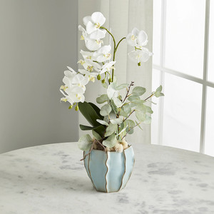 CUB1705MB - Special Blue Unique <b>Pot</b> - 6.3 W x 5.3 H - Product Image 2
