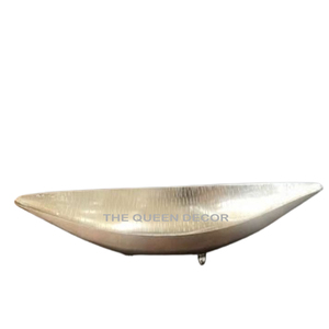 Cuenco decorativo de Metal de aluminio de forma única, cuenco de cerámica con acabado antiguo de latón, cuencos para servir - Product Image 5