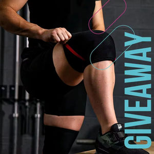 Genouillères flexibles en néoprène de 7mm pour la protection professionnelle de l'haltérophilie et de l'haltérophilie. - Product Image 2