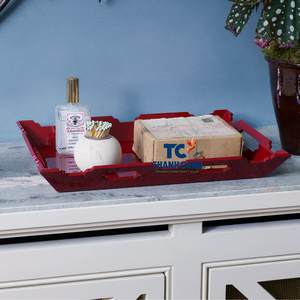 Vente en gros PLATEAU LAQUÉ Élégant Finition brillante Plateau décoratif fait à la main pour hôtel Restaurant Fabriqué au Vietnam - Product Image 2