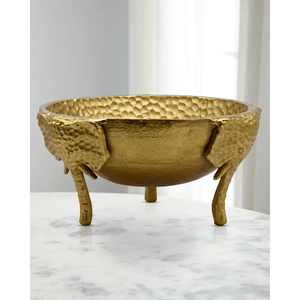 Cuenco decorativo dorado moderno, bandeja de centro de mesa de Metal con borde ondulado abstracto, diseño artístico, mesa de lujo, soporte para aperitivos de frutas - Product Image 3