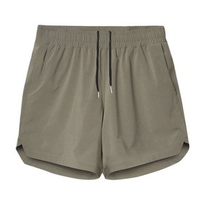 Short d'entraînement de gymnastique solide pour hommes Short de jogging d'entraînement ajusté pour la course à pied - Product Image 6