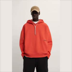 Sweat-shirts à capuche en coton 100% de qualité supérieure, faible MOQ, épaules tombantes, entraînement en salle de sport, couleurs personnalisées, tissu polaire unisexe, port quotidien - Product Image 4