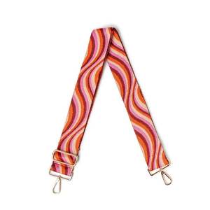 Sangle de sac à bandoulière réglable en perles multicolores avec broderie Design unique de sangle de sac à main en perles de rocaille de luxe - Product Image 5