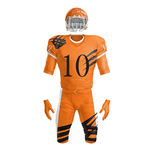 Personalizable Reversible Uniforme de Fútbol Americano Buena Calidad Transpirable Ropa Deportiva Impreso Manga Corta Personalizado Nombre del Equipo - Product Image 3