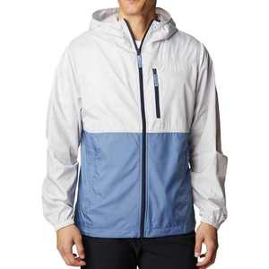 Chaqueta Cortavientos Acolchada Impermeable de Lona para Hombre de Alta Calidad con Cuello Alto y Cremallera Frontal con Logotipo, Tallas Grandes - Product Image 1