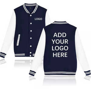 Streetwear Fashion Varsity Jackets Professional Customized Good Quality High Quality Men Fashion Contrast Color Bomber Jacket - Product Image 1