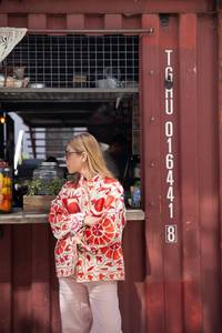 Mejor colección Suzani bordado a mano invierno Kimono bata Chaqueta estilo bohemio chaquetas clásicas elegantes - Product Image 5