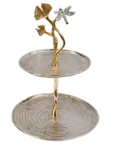 Plato de pastel de Metal personalizado, mesa de boda decorativa pulida en oro, soporte para pastel, centros de mesa de boda, herramientas para pastel - Product Image 1