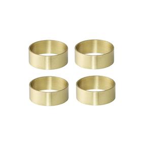 Servilleteros de flores de Metal decorativos de bajo costo para bodas y hoteles Decoración de mesa servilleta hebilla - Product Image 4