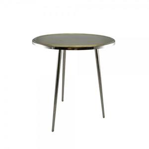 Mesa de centro decorativa de lujo para restaurante, juego de mesa de centro de color negro y Metal con diseño atractivo de alta gama, 2 piezas - Product Image 5