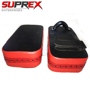 SUPREX ENTERPRISES Almohadilla de Boxeo de Cuero PU para Patadas y Golpes, Escudo Protector de Karate TKD, Almohadilla de Enfoque para Pies, Saco de Arena Vertical Sísmico para Ejercicio - Product Image 5