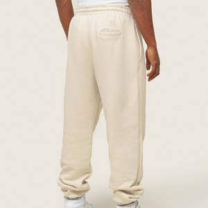 กางเกงวิ่งผ้าแคนวาสสีพรีเมี่ยมสำหรับผู้ชายทรงหลวมระบายอากาศได้ดีมีกระเป๋าข้างแบบลำลองซักเร็ว - Product Image 2