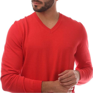 Sencillo Color rojo clásico liso sudadera suave acogedor Casual pulóver sudadera cómoda de gran tamaño calle sudadera - Product Image 2