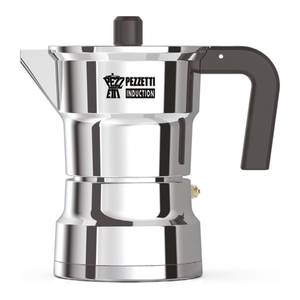 Cafetera SOLIDEXPRESS de aluminio para 3 tazas, compatible con inducción, cromo pulido, 1655NEW - Product Image 1