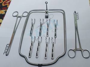2024 haute qualité prix raisonnable rumenotomie ensemble de chirurgie forceps Kit d'instruments chirurgicaux vétérinaires chirurgie animale - Product Image 3