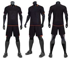 OEM Customizable Breathable Soccer Uniform Set Unisex Football Wear with <b>Name</b> Team Customized Color Design Wholesale for Adults - Product Image 3