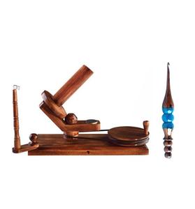 Yarn Large Ball Winder and Table Top Swift <b>Knitting</b> and <b>Holder</b> Hand Operated Tools <b>Wool</b> Winder Antique Winder - Product Image 1