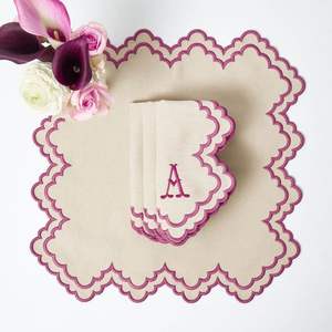 Simple <b>linen</b> table <b>placemats</b> for calm interiors natural color peaceful dining setup kitchen table decor homes today - Product Image 6