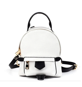 PU <b>Leather</b> Waterproof <b>Backpack</b> for Men with USB Zipper Closure Adjustable Straps 2024 New Fashion Design - Product Image 2