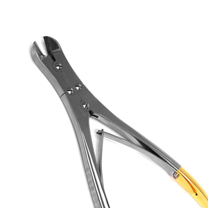Ciseaux à os en acier inoxydable manuel robuste TC, forceps chirurgicaux orthopédiques réutilisables de haute qualité - Product Image 3