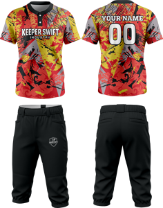 Uniforme de softball pour hommes le plus vendu, logo personnalisé, uniforme de softball, vêtements d'équipe, uniforme de softball - Product Image 2