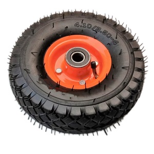 Fer en caoutchouc de haute qualité nouveau camion à main Vietnam roue à Air pneumatique 10x3.50-4 pièces d'équipement de manutention - Product Image 1