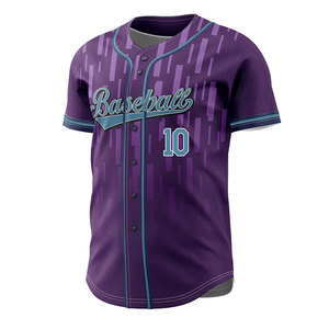 Jersey de béisbol y sóftbol transpirable personalizable de alta calidad para hombres Jersey de tendencia superior para ropa deportiva - Product Image 4