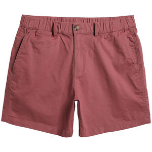 Pantalones cortos informales de algodón de corte clásico para hombre, cintura elástica con múltiples bolsillos, uso diario, traje de verano para caminar - Product Image 1