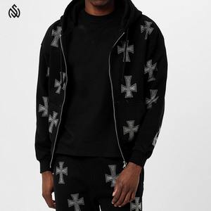 Vente en gros de vêtements de jogging survêtements strass légers pour hommes de qualité supérieure vêtements survêtements strass pour hommes - Product Image 2