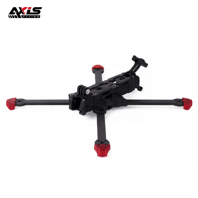 Axisflying 7 Inch FPV Drone Frame Carbon Fiber True X Structure 340mm Wheelbase 310g Net Weight for 7-inch Drone (Manta X7)