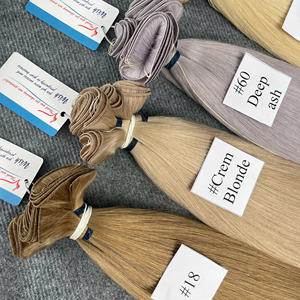 Extensiones de cabello Remy vietnamita crudo 100% trama de piel atada a mano de productos calientes directos de fábrica al por mayor de alta calidad - Product Image 4