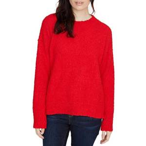 Maglione Teddy Rosso da Donna Sanctuary Taglia X-Large, Traspirante, Stile Vintage Coreano, Casual per Autunno e Inverno - Product Image 1