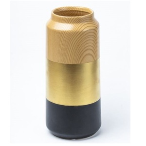 Nouvel arrivage Vase en céramique blanche en forme de galet avec corps de couleur blanche Vases à fleurs décoratifs avec les tailles de 20x10x10 cm - Product Image 2