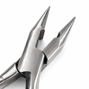 Pinzas de Alta Calidad de Acero Inoxidable para Remover Extensiones de Cabello con Anillos Micro y Nano para Uso en Salón - Product Image 2