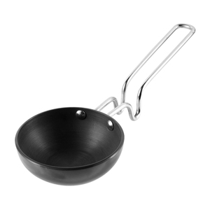 Sartén Tadka de Hierro Más Popular para Cocina de Inducción, Wok Moderno con Tapa Redonda de Vidrio para Freír - Product Image 2