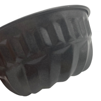 Moule à gâteau cannelé de 10cm avec tube revêtement antiadhésif moule à gâteau durable outils de cuisson et de pâtisserie