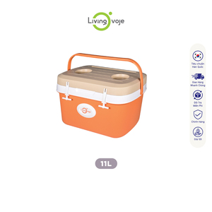 SB TECH Box 20L Rectangle PE Classic Style Thermal Picnic Use Absorption - Product Image 4